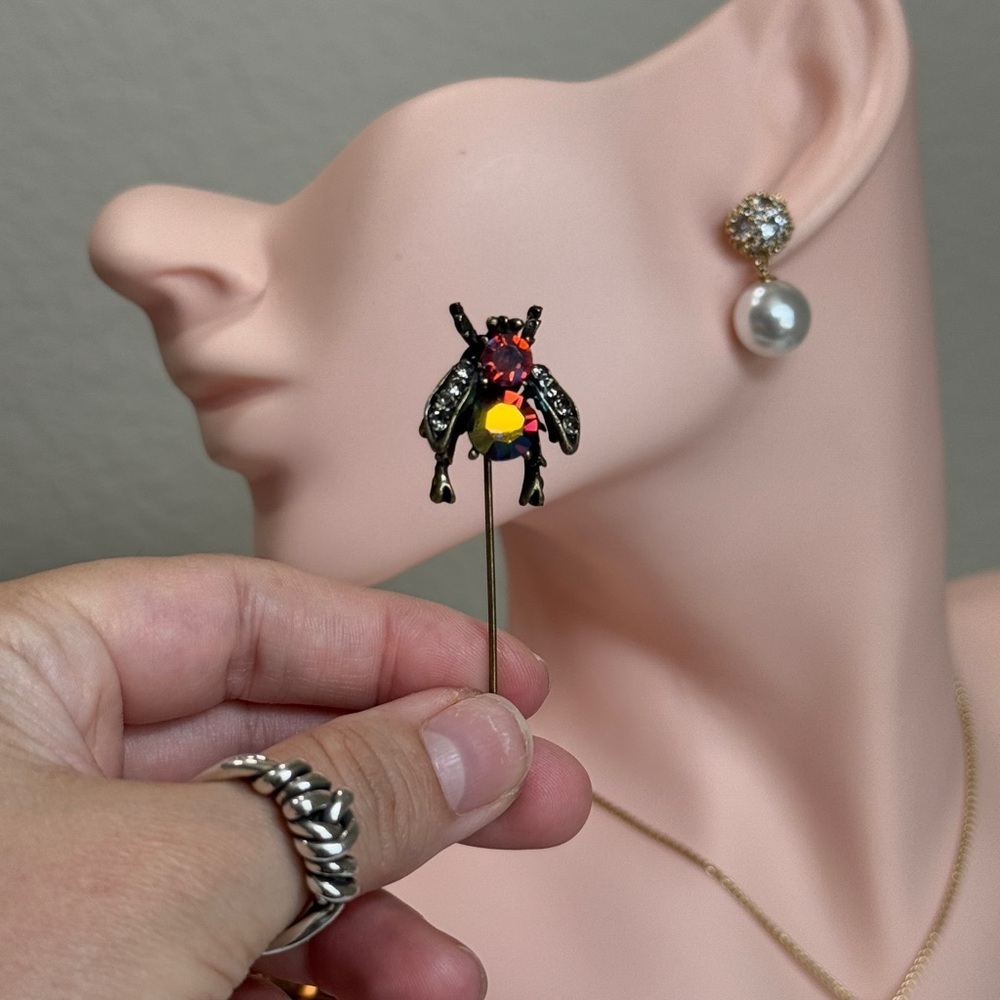 ⚜️❤️🔥 Avant-Gardé Colorful Insect Brooch-Pin ❤️🪰💎 - Picture 11 of 11